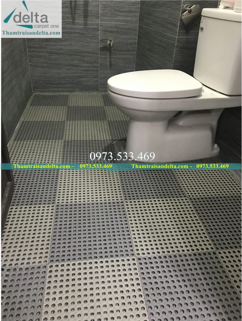 Thảm nhựa ghép nhà tắm