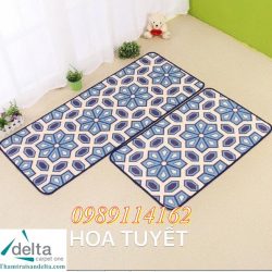 Thảm Bếp Hoa Tuyết